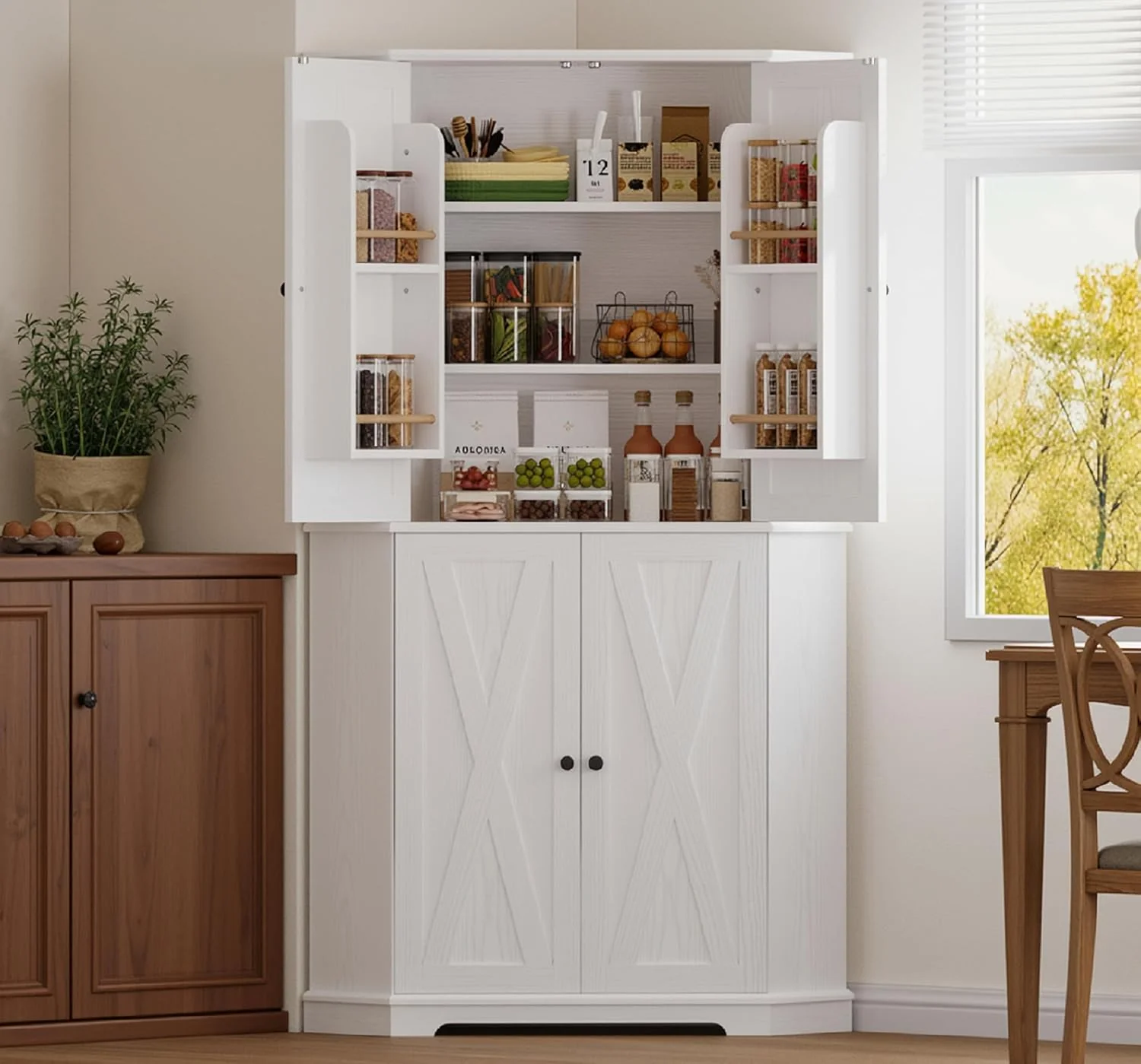 IRONCK Corner Cabinet 72